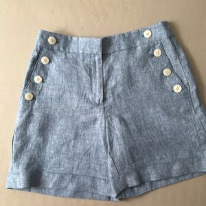 LOFT 4 Pocket Linen Shorts